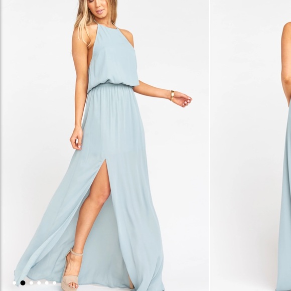 Show Me Your Mumu Heather Halter Dress - Picture 3 of 7